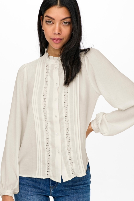 Jacqueline de Yong jdyellis l/s lace shirt wvn noos